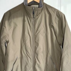 L. L. Bean Olive Green Warmup Jacket Men’s Small